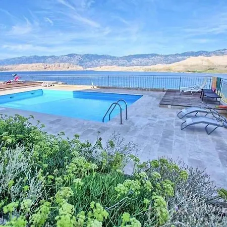 La Eva Pag - One Bedroom With Balcony And Sea View Lägenhet Pag Town