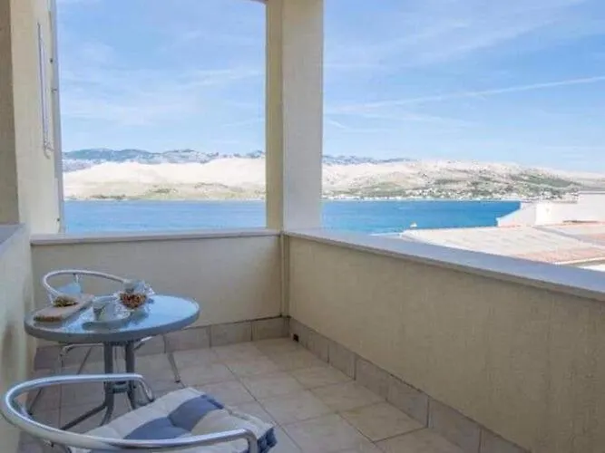La Eva Pag - One Bedroom With Balcony And Sea View Lägenhet