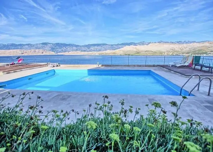 La Eva Pag - One Bedroom With Balcony And Sea View Lägenhet *