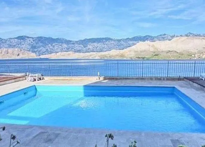 Apartman La Eva Pag - One Bedroom With Balcony And Sea View *