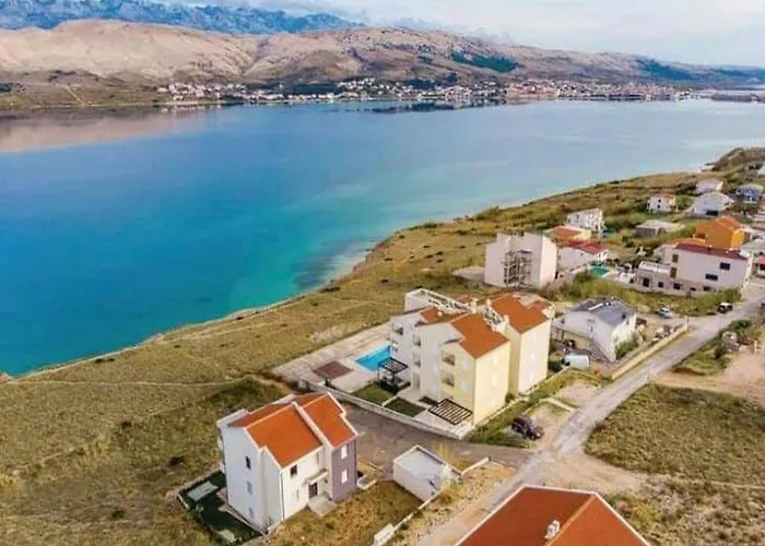 Apartment La Eva Pag - One Bedroom With Balcony And Sea View Pag Town
