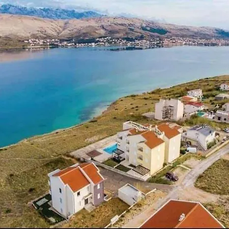Apartman La Eva Pag - One Bedroom With Balcony And Sea View Pag Town